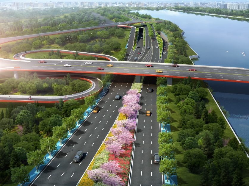 南昌市副市长江新洪调研沿江中北大路提升刷新项目